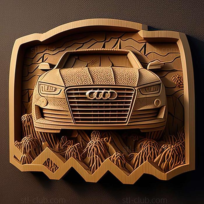 3D model Audi A6 C6 (STL)